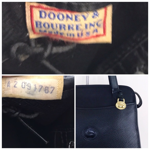 RARE Dooney & Bourke Vintage USA AWL Satchel Bag - Picture 8 of 11